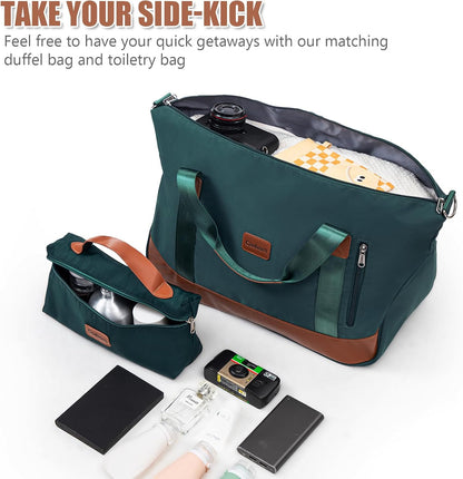 Carry On Luggage 22x14x9 Airline Approved, Hardside 20 Inch Carry on Suitcases with Wheels, Hard Shell ABS Lightweight Carry on Luggage Set, Travel Suitcase Set with TSA Lock, SkyBlue