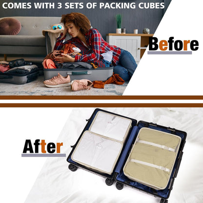 Rolling Garment Bags for Travel - Carry on Convertible Garment Duffle Bags with Wheels for Men Women, 4 in 1 Large Travel Duffel Bags with Shoes Compartment Hanging Suit Dress Weekender Bag 4pcs Set