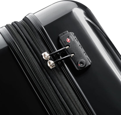 DELSEY PARIS Helium Aero Hardside Expandable Luggage with Spinner Wheels, Brick Red, Carry-On Plus 21 Inch