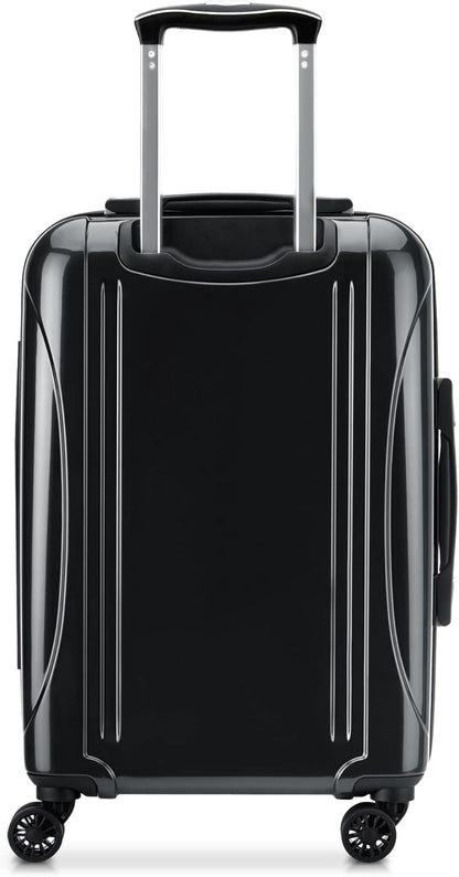 DELSEY PARIS Helium Aero Hardside Expandable Luggage with Spinner Wheels, Brick Red, Carry-On Plus 21 Inch