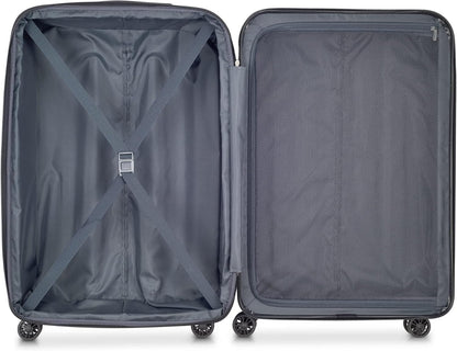 DELSEY PARIS Helium Aero Hardside Expandable Luggage with Spinner Wheels, Brick Red, Carry-On Plus 21 Inch