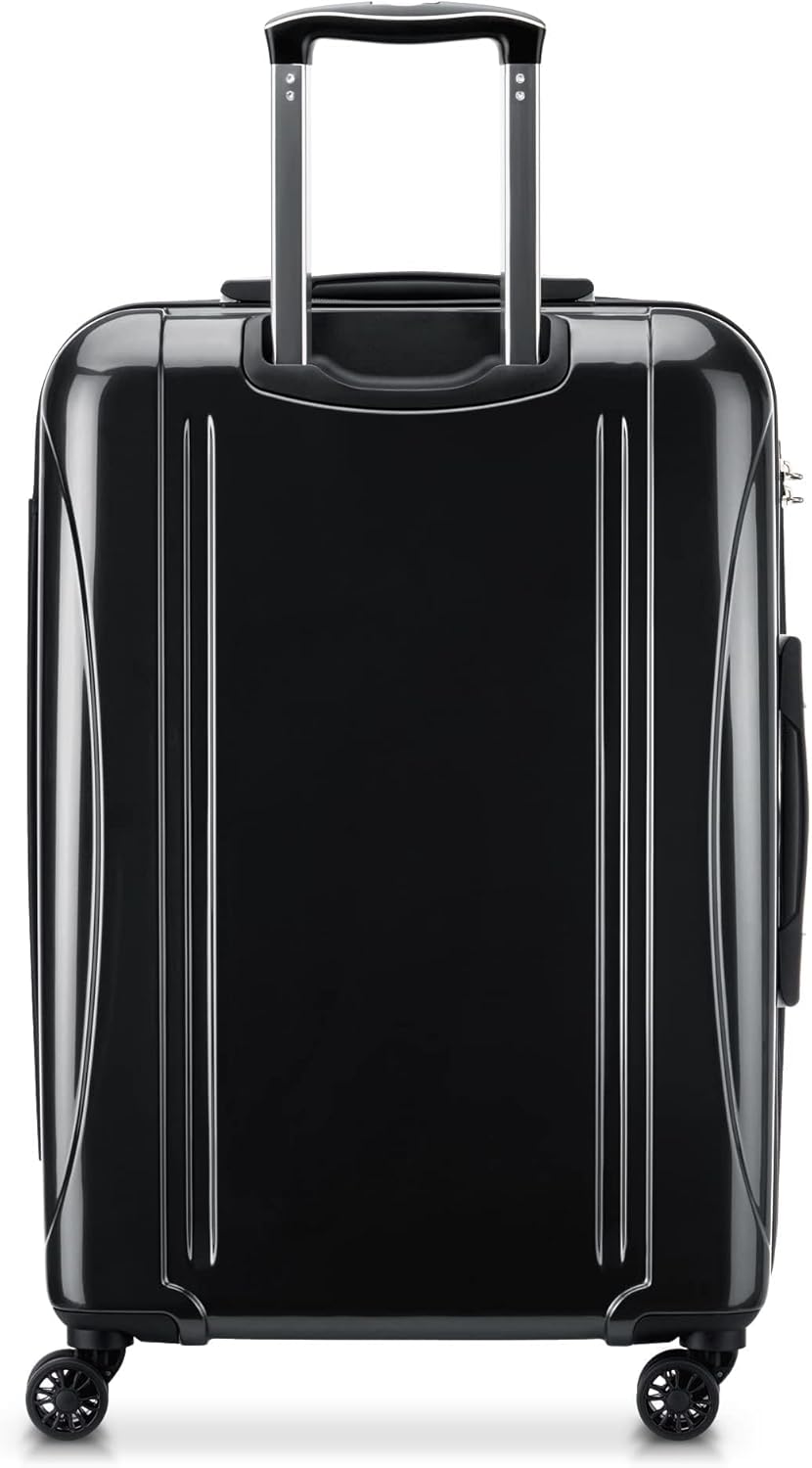 DELSEY PARIS Helium Aero Hardside Expandable Luggage with Spinner Wheels, Brick Red, Carry-On Plus 21 Inch