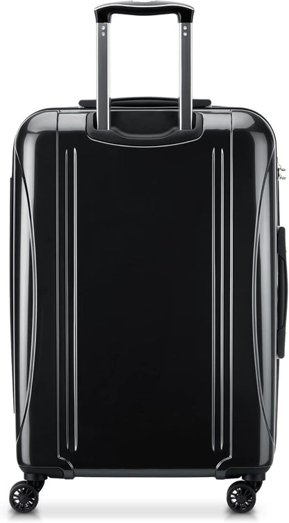 DELSEY PARIS Helium Aero Hardside Expandable Luggage with Spinner Wheels, Brick Red, Carry-On Plus 21 Inch