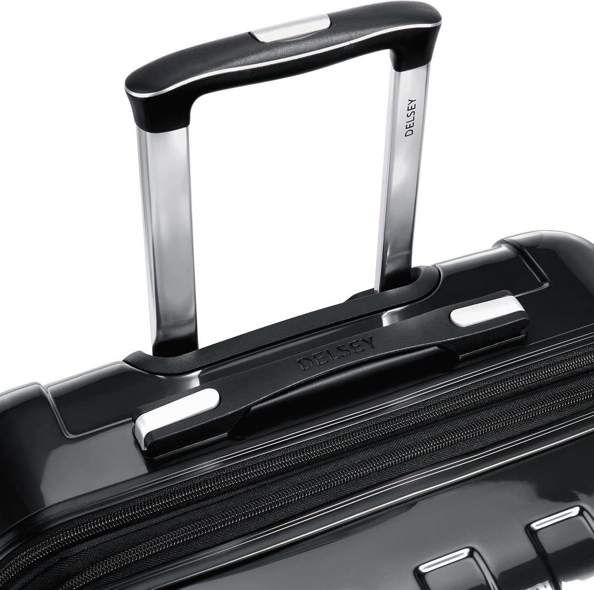 DELSEY PARIS Helium Aero Hardside Expandable Luggage with Spinner Wheels, Brick Red, Carry-On Plus 21 Inch