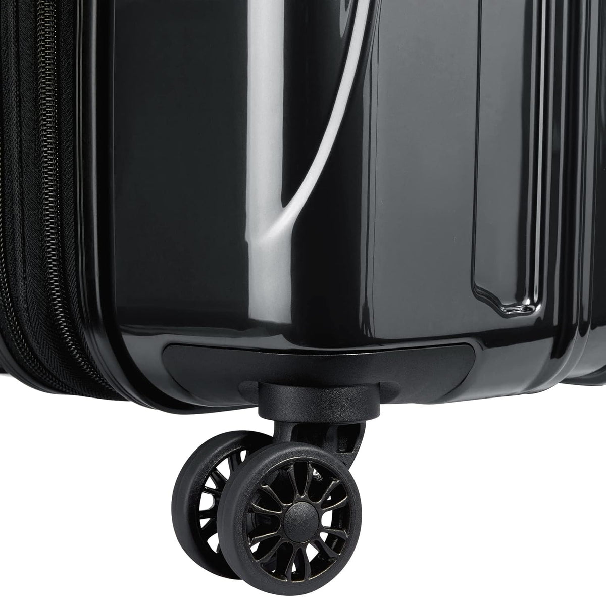 DELSEY PARIS Helium Aero Hardside Expandable Luggage with Spinner Wheels, Brick Red, Carry-On Plus 21 Inch