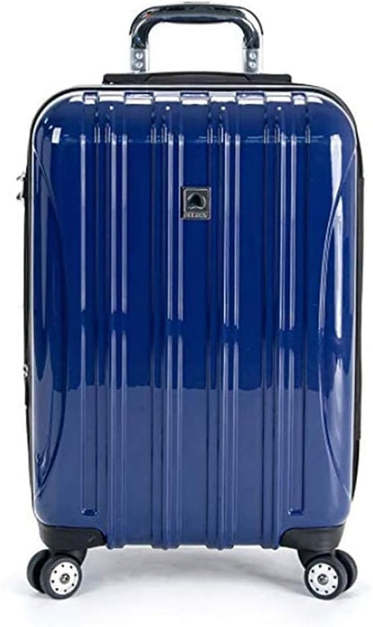 DELSEY PARIS Helium Aero Hardside Expandable Luggage with Spinner Wheels, Brick Red, Carry-On Plus 21 Inch