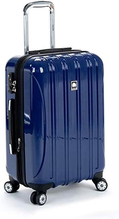 DELSEY PARIS Helium Aero Hardside Expandable Luggage with Spinner Wheels, Brick Red, Carry-On Plus 21 Inch