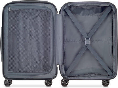 DELSEY PARIS Helium Aero Hardside Expandable Luggage with Spinner Wheels, Brick Red, Carry-On Plus 21 Inch