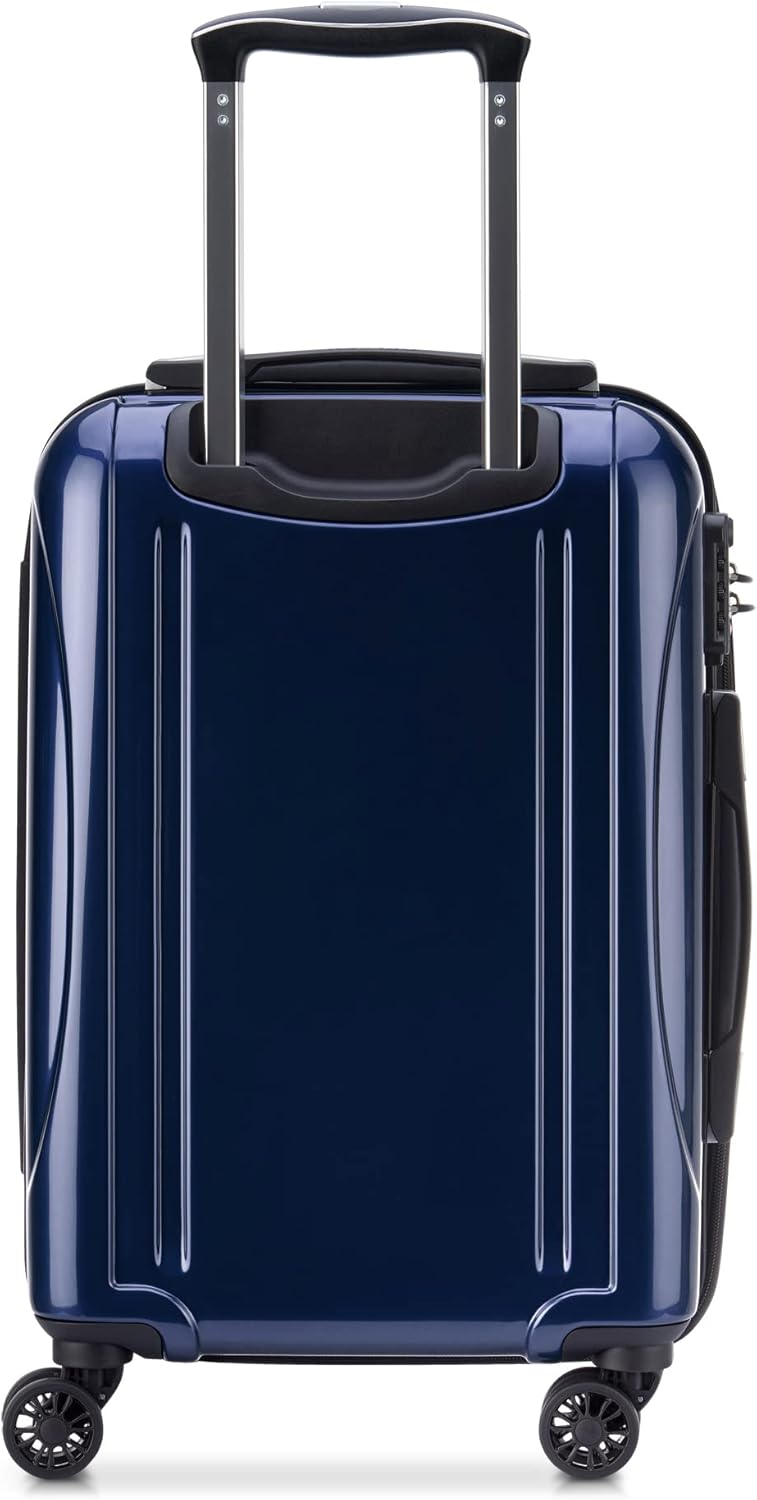 DELSEY PARIS Helium Aero Hardside Expandable Luggage with Spinner Wheels, Brick Red, Carry-On Plus 21 Inch