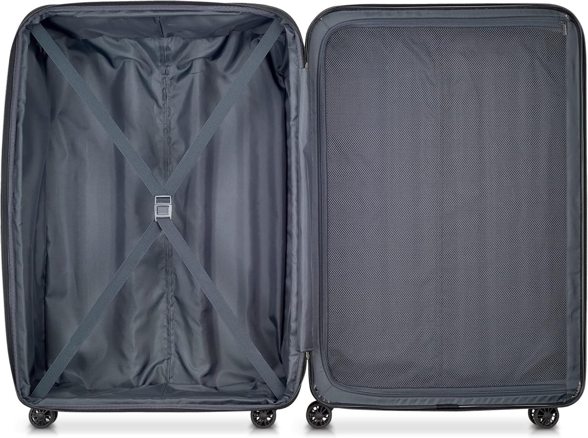DELSEY PARIS Helium Aero Hardside Expandable Luggage with Spinner Wheels, Brick Red, Carry-On Plus 21 Inch