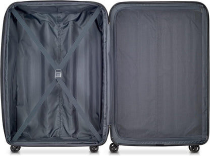 DELSEY PARIS Helium Aero Hardside Expandable Luggage with Spinner Wheels, Brick Red, Carry-On Plus 21 Inch