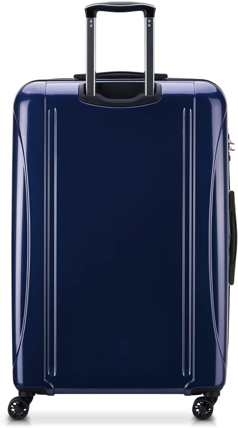 DELSEY PARIS Helium Aero Hardside Expandable Luggage with Spinner Wheels, Brick Red, Carry-On Plus 21 Inch