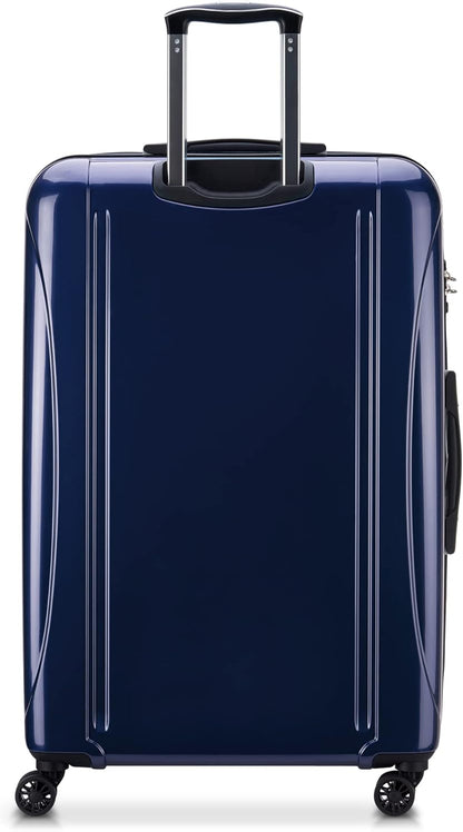 DELSEY PARIS Helium Aero Hardside Expandable Luggage with Spinner Wheels, Brick Red, Carry-On Plus 21 Inch