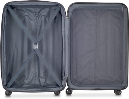 DELSEY PARIS Helium Aero Hardside Expandable Luggage with Spinner Wheels, Brick Red, Carry-On Plus 21 Inch
