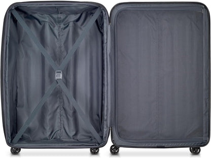 DELSEY PARIS Helium Aero Hardside Expandable Luggage with Spinner Wheels, Brick Red, Carry-On Plus 21 Inch