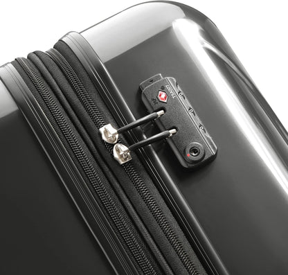 DELSEY PARIS Helium Aero Hardside Expandable Luggage with Spinner Wheels, Brick Red, Carry-On Plus 21 Inch