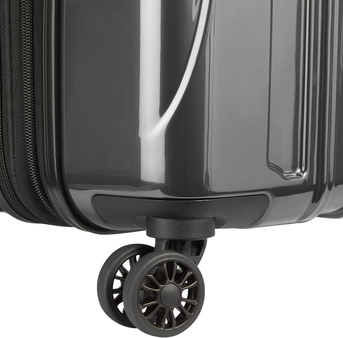 DELSEY PARIS Helium Aero Hardside Expandable Luggage with Spinner Wheels, Brick Red, Carry-On Plus 21 Inch