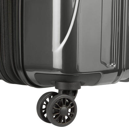 DELSEY PARIS Helium Aero Hardside Expandable Luggage with Spinner Wheels, Brick Red, Carry-On Plus 21 Inch