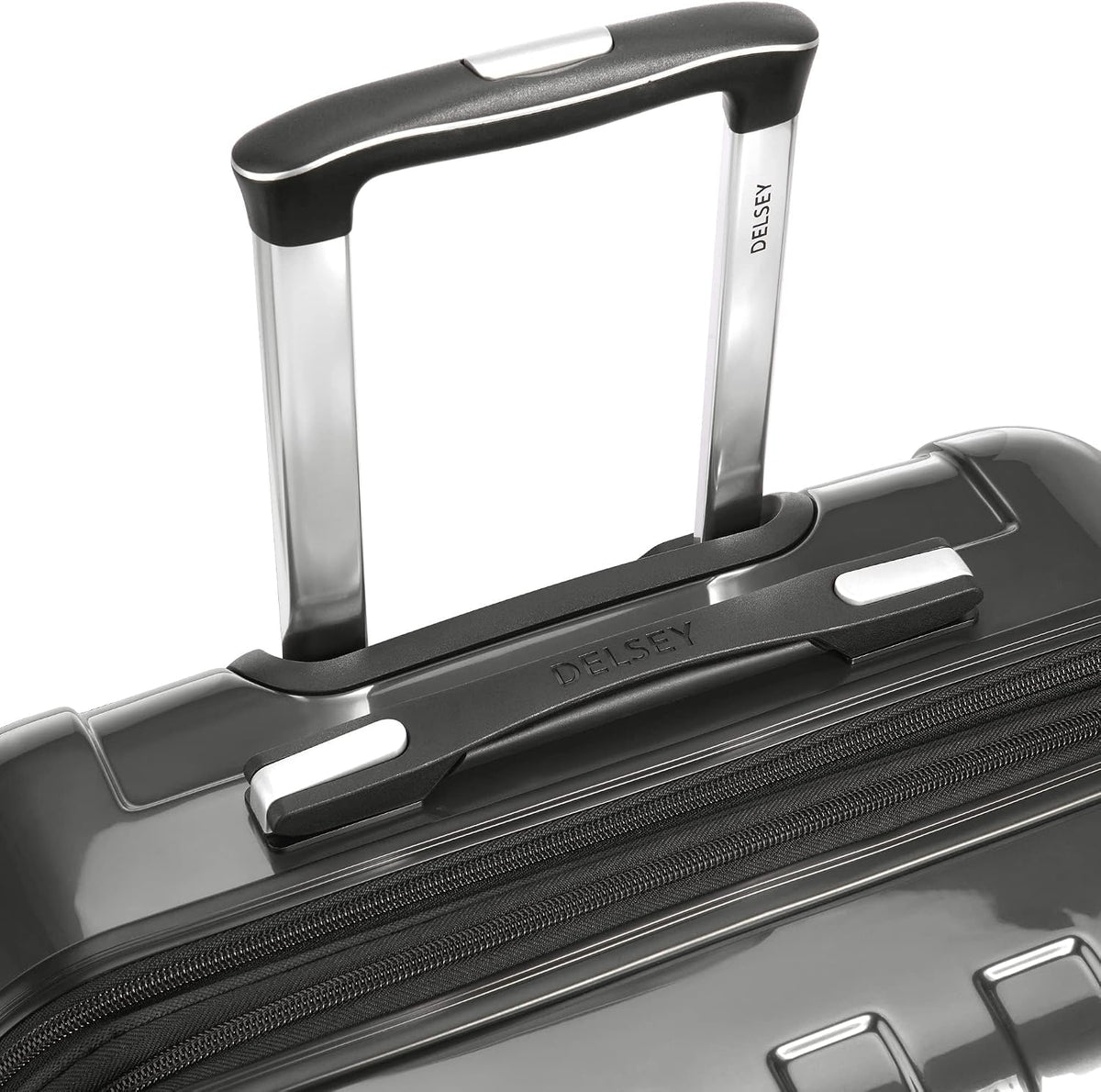 DELSEY PARIS Helium Aero Hardside Expandable Luggage with Spinner Wheels, Brick Red, Carry-On Plus 21 Inch