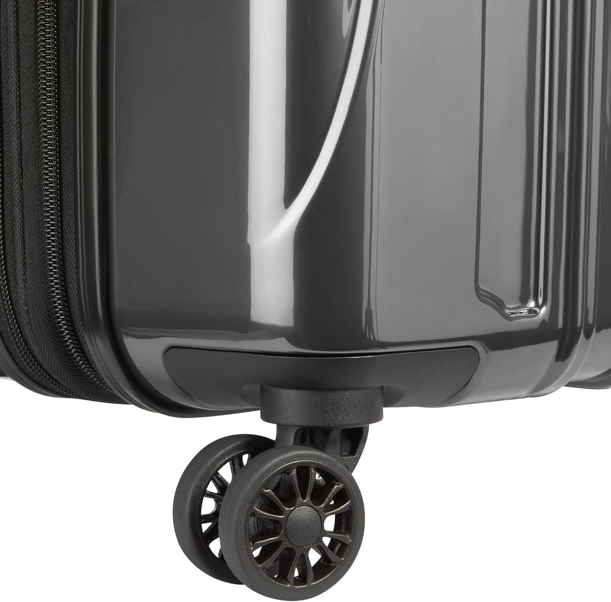 DELSEY PARIS Helium Aero Hardside Expandable Luggage with Spinner Wheels, Brick Red, Carry-On Plus 21 Inch
