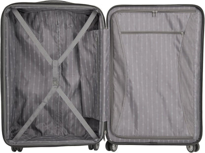 DELSEY PARIS Helium Aero Hardside Expandable Luggage with Spinner Wheels, Brick Red, Carry-On Plus 21 Inch