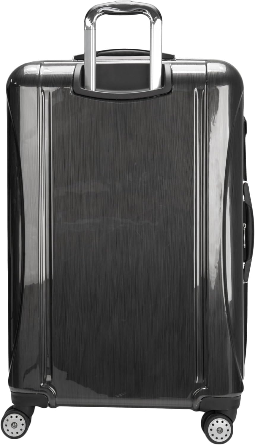 DELSEY PARIS Helium Aero Hardside Expandable Luggage with Spinner Wheels, Brick Red, Carry-On Plus 21 Inch