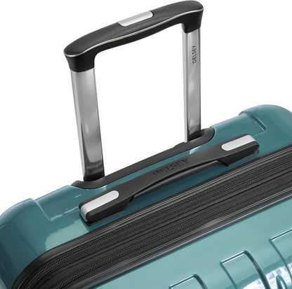 DELSEY PARIS Helium Aero Hardside Expandable Luggage with Spinner Wheels, Brick Red, Carry-On Plus 21 Inch