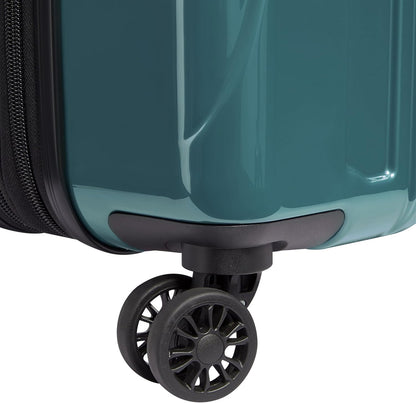 DELSEY PARIS Helium Aero Hardside Expandable Luggage with Spinner Wheels, Brick Red, Carry-On Plus 21 Inch