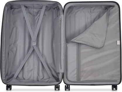 DELSEY PARIS Helium Aero Hardside Expandable Luggage with Spinner Wheels, Brick Red, Carry-On Plus 21 Inch