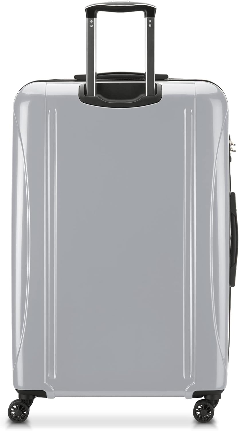 DELSEY PARIS Helium Aero Hardside Expandable Luggage with Spinner Wheels, Brick Red, Carry-On Plus 21 Inch