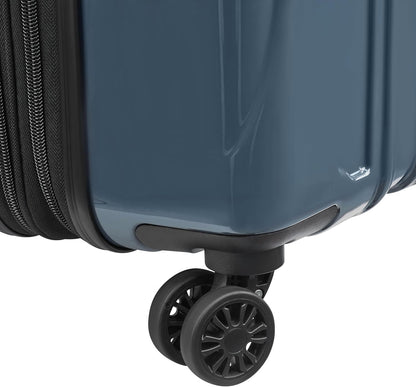 DELSEY PARIS Helium Aero Hardside Expandable Luggage with Spinner Wheels, Brick Red, Carry-On Plus 21 Inch
