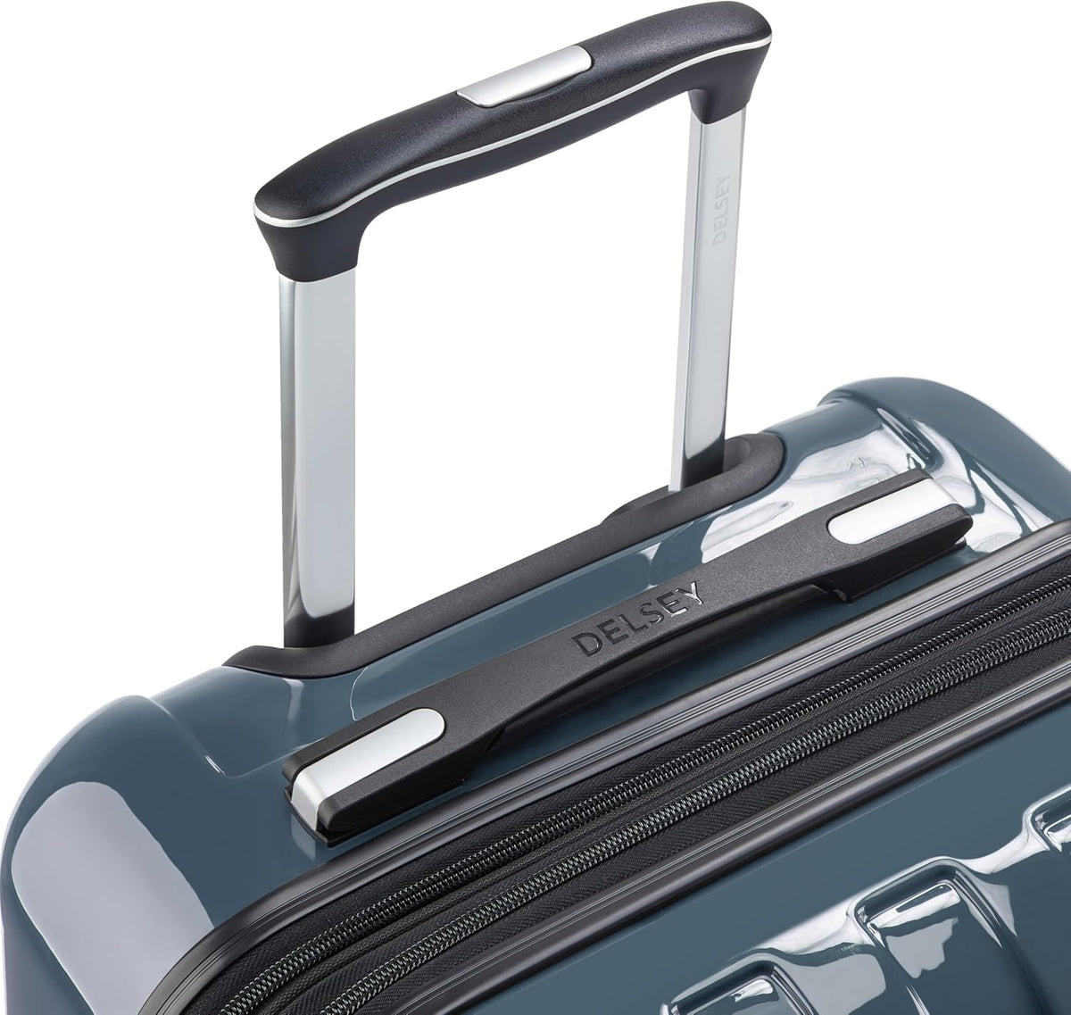 DELSEY PARIS Helium Aero Hardside Expandable Luggage with Spinner Wheels, Brick Red, Carry-On Plus 21 Inch