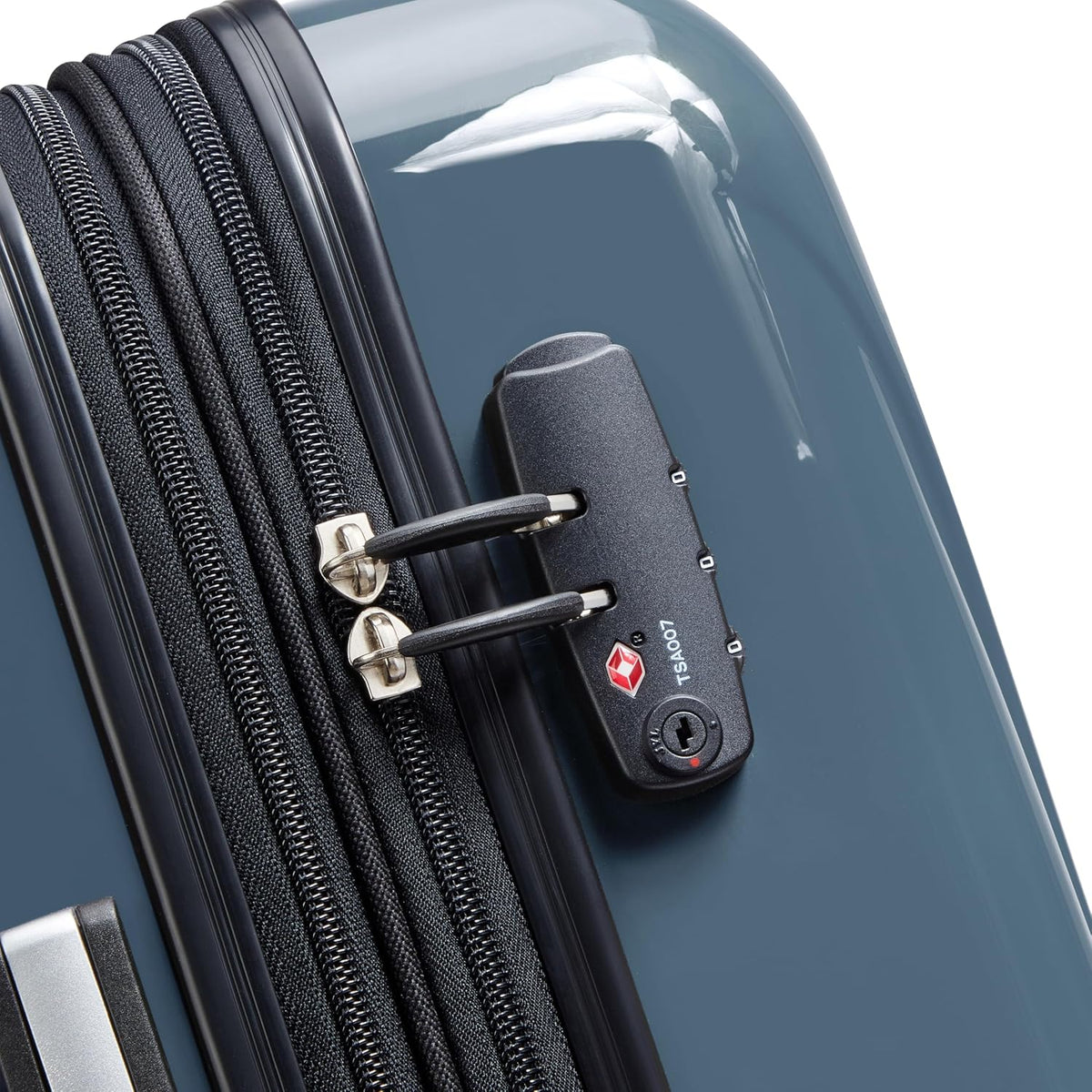 DELSEY PARIS Helium Aero Hardside Expandable Luggage with Spinner Wheels, Brick Red, Carry-On Plus 21 Inch