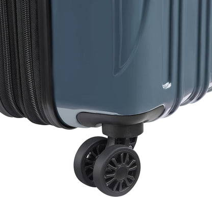 DELSEY PARIS Helium Aero Hardside Expandable Luggage with Spinner Wheels, Brick Red, Carry-On Plus 21 Inch