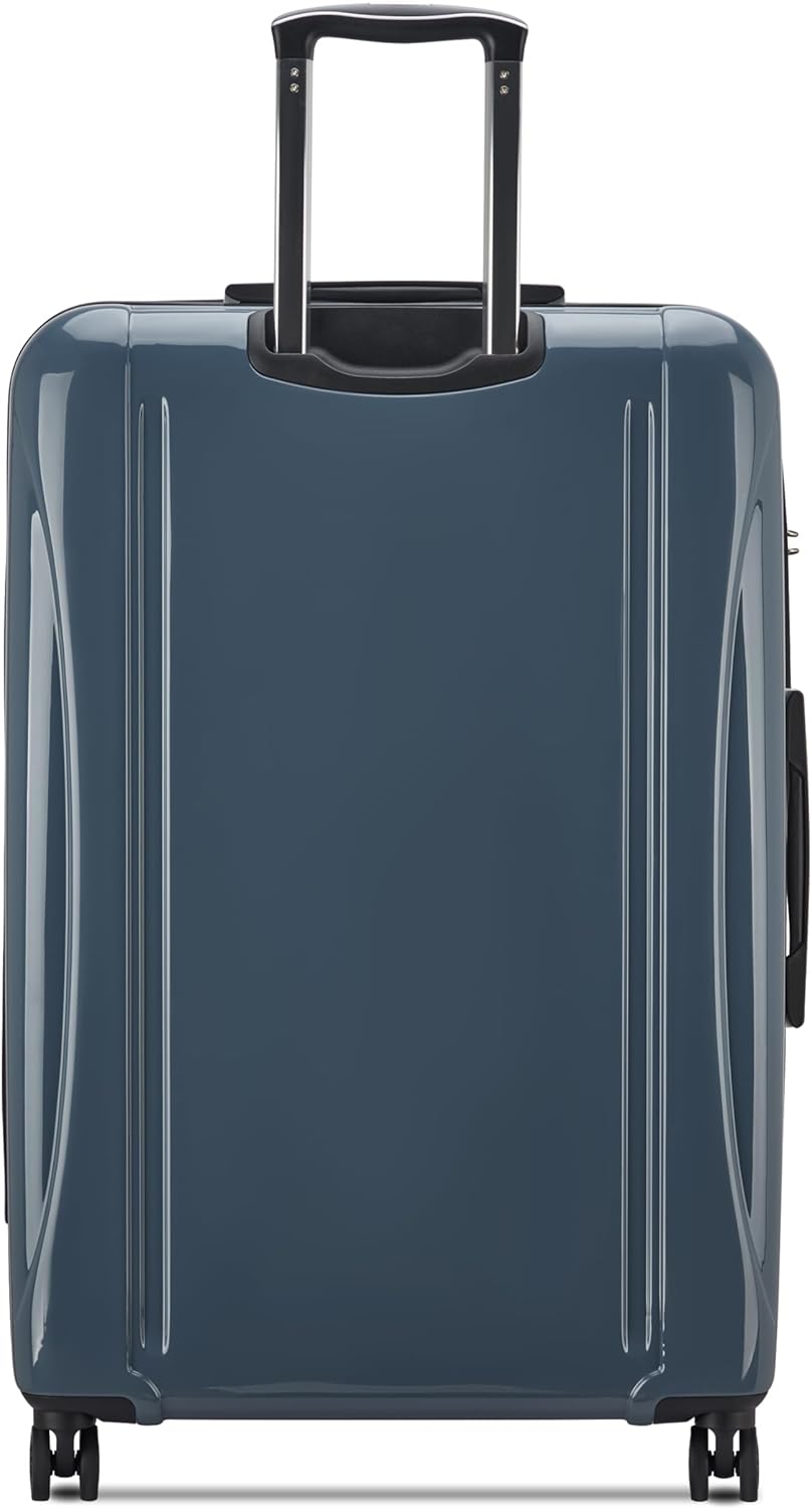 DELSEY PARIS Helium Aero Hardside Expandable Luggage with Spinner Wheels, Brick Red, Carry-On Plus 21 Inch