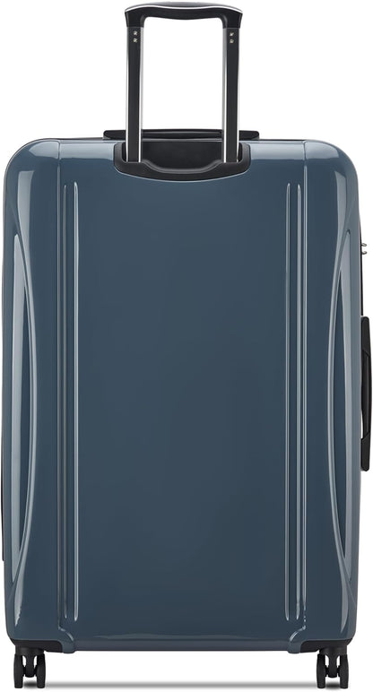 DELSEY PARIS Helium Aero Hardside Expandable Luggage with Spinner Wheels, Brick Red, Carry-On Plus 21 Inch