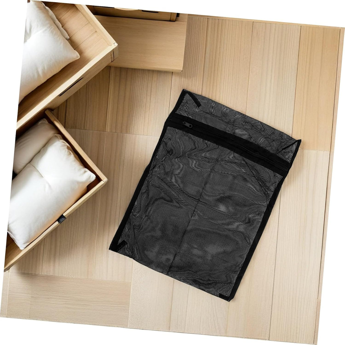 8pcs Mesh Laundry Bags with Zipper Reusable Delicate Wash Pouches for Bras Underwear Socks Protective Net Bags for Washing Machine Use and Travel Clothing Organizer
