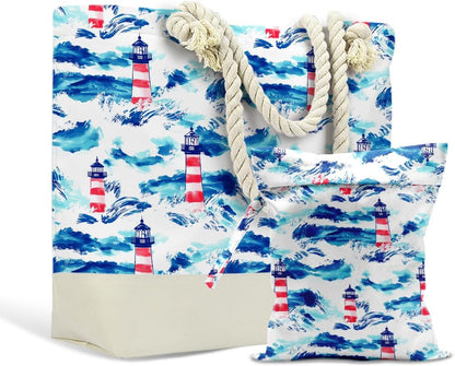 Beach Bags Waterproof Sandproof Large Beach Bag Wet Dry Bags Wet Clothes Bag With Zipper for Swimsuits Travel