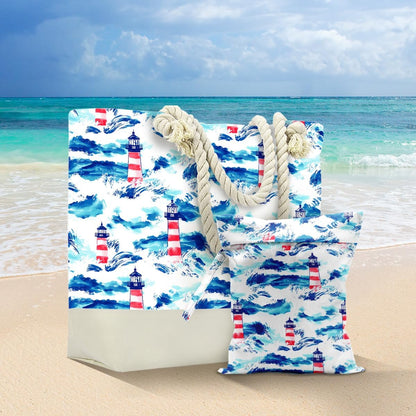 Beach Bags Waterproof Sandproof Large Beach Bag Wet Dry Bags Wet Clothes Bag With Zipper for Swimsuits Travel