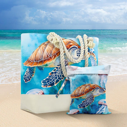 Beach Bags Waterproof Sandproof Large Beach Bag Wet Dry Bags Wet Clothes Bag With Zipper for Swimsuits Travel