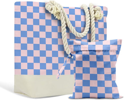Beach Bags Waterproof Sandproof Large Beach Bag Wet Dry Bags Wet Clothes Bag With Zipper for Swimsuits Travel