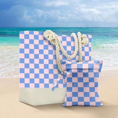 Beach Bags Waterproof Sandproof Large Beach Bag Wet Dry Bags Wet Clothes Bag With Zipper for Swimsuits Travel