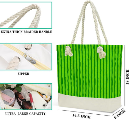 Beach Bags Waterproof Sandproof Large Beach Bag Wet Dry Bags Wet Clothes Bag With Zipper for Swimsuits Travel