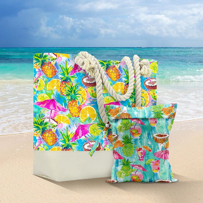 Beach Bags Waterproof Sandproof Large Beach Bag Wet Dry Bags Wet Clothes Bag With Zipper for Swimsuits Travel