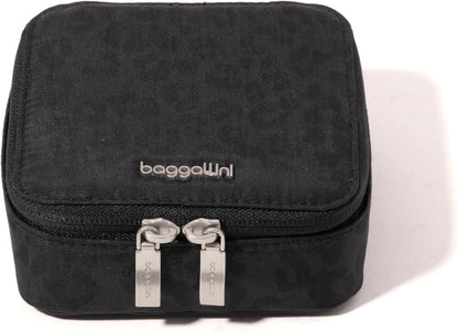 Travel Jewelry Box - Lightweight 4.7”x4.7”x1.9” Travel Jewelry Case