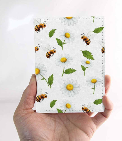 Beach Passport Holder for Travel Turquoise Sea Water PU Leather Passport Cover Wallet Cute Passport Card Holder for Women and Men