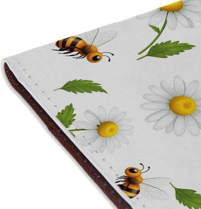 Beach Passport Holder for Travel Turquoise Sea Water PU Leather Passport Cover Wallet Cute Passport Card Holder for Women and Men