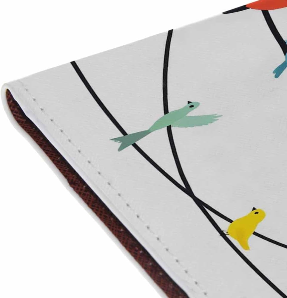 Beach Passport Holder for Travel Turquoise Sea Water PU Leather Passport Cover Wallet Cute Passport Card Holder for Women and Men