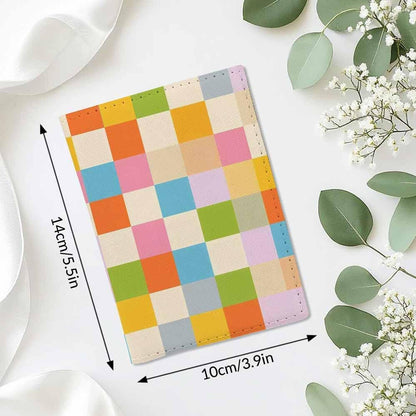 Beach Passport Holder for Travel Turquoise Sea Water PU Leather Passport Cover Wallet Cute Passport Card Holder for Women and Men