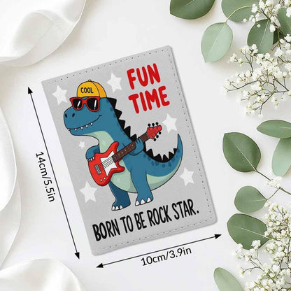 Beach Passport Holder for Travel Turquoise Sea Water PU Leather Passport Cover Wallet Cute Passport Card Holder for Women and Men